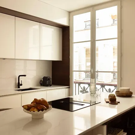 Elegant - 2br- 6p- Gare Saint Lazare Apartmán